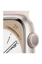 Watch Series 8 45mm GPS Yıldız Işığı Alüminyum Kasa ve Spor Kordon (Apple Türkiye Garantili) - Görsel 3