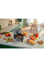 5000 Serisi Airfryer, Uzaktan Bağlantı, 0.8kg, 4.1L Kapasite, Gri, HD9255/60 - Görsel 3
