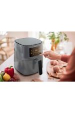 5000 Serisi Airfryer, Uzaktan Bağlantı, 0.8kg, 4.1L Kapasite, Gri, HD9255/60 - Görsel 5