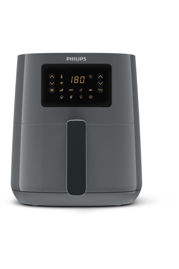 5000 Serisi Airfryer, Uzaktan Bağlantı, 0.8kg, 4.1L Kapasite, Gri, HD9255/60