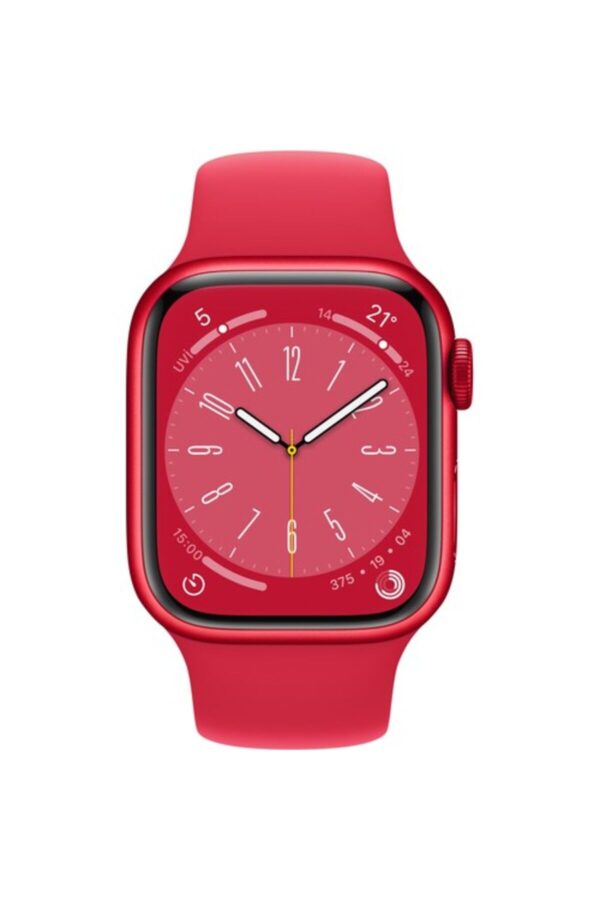 Watch Series 8 Gps 41mm (PRODUCT)red Aluminium Case With (PRODUCT)red Sport Band - Regular Mnp