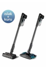 8000 Serisi Aqua Plus Kablosuz Dik Süpürge, 25.2 V, 80 dk'ya Kadar Çalışma Süresi, XC8053/01 - Görsel 2