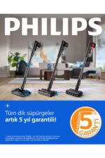 8000 Serisi Aqua Plus Kablosuz Dik Süpürge, 25.2 V, 80 dk'ya Kadar Çalışma Süresi, XC8053/01 - Görsel 8